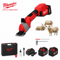 Milwaukee Ασύρματη Κουρευτική Μηχανή Προβάτων 800W με 2 Μπαταρίες 18V 5.0Ah