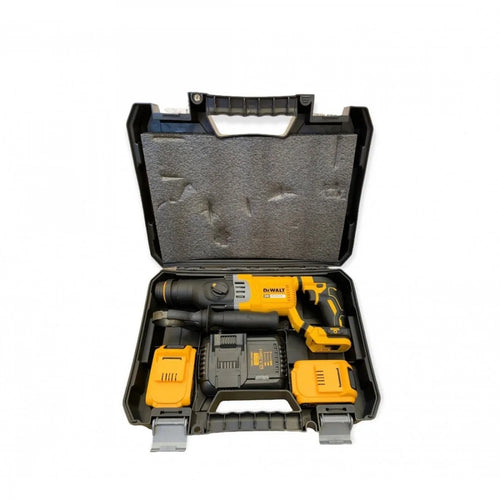 DEWALT ΚΡΟΥΣΤΙΚΟ ΣΚΑΠΤΙΚΟ SDS-PLUS 24V + 2 ΜΠΑΤΑΡΙΕΣ 6.0AH & ΦΟΤΙΣΤΗΣ